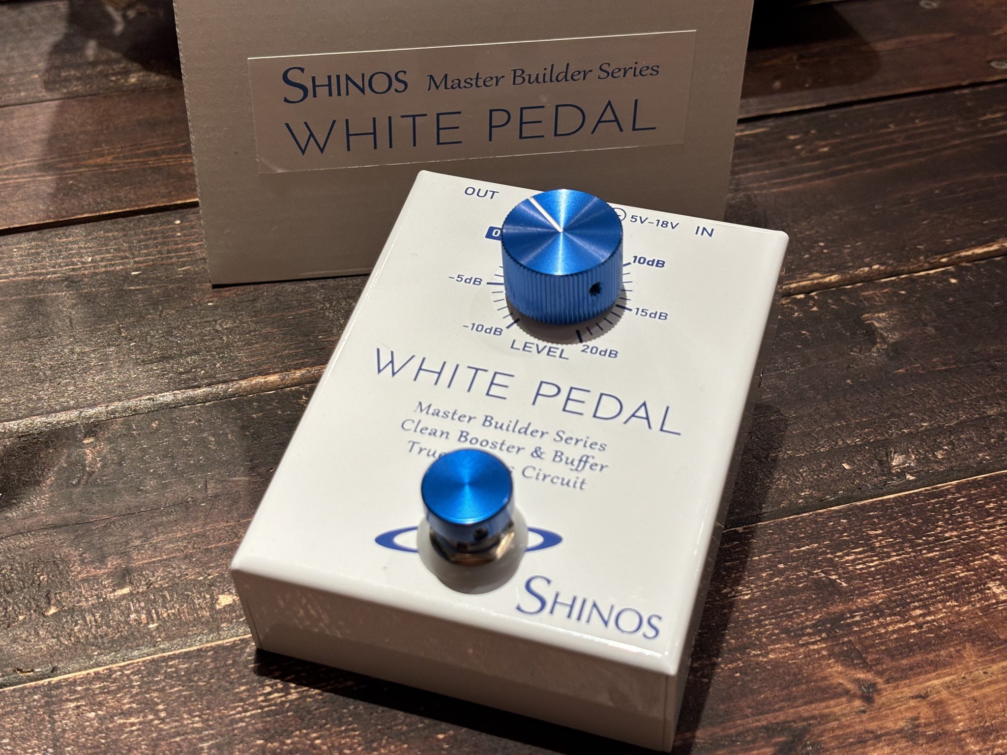 ギター SHINOS / WHITE PEDAL Master Builder WHITE PEDAL -Master Builder Series- | SHINOS Official Online