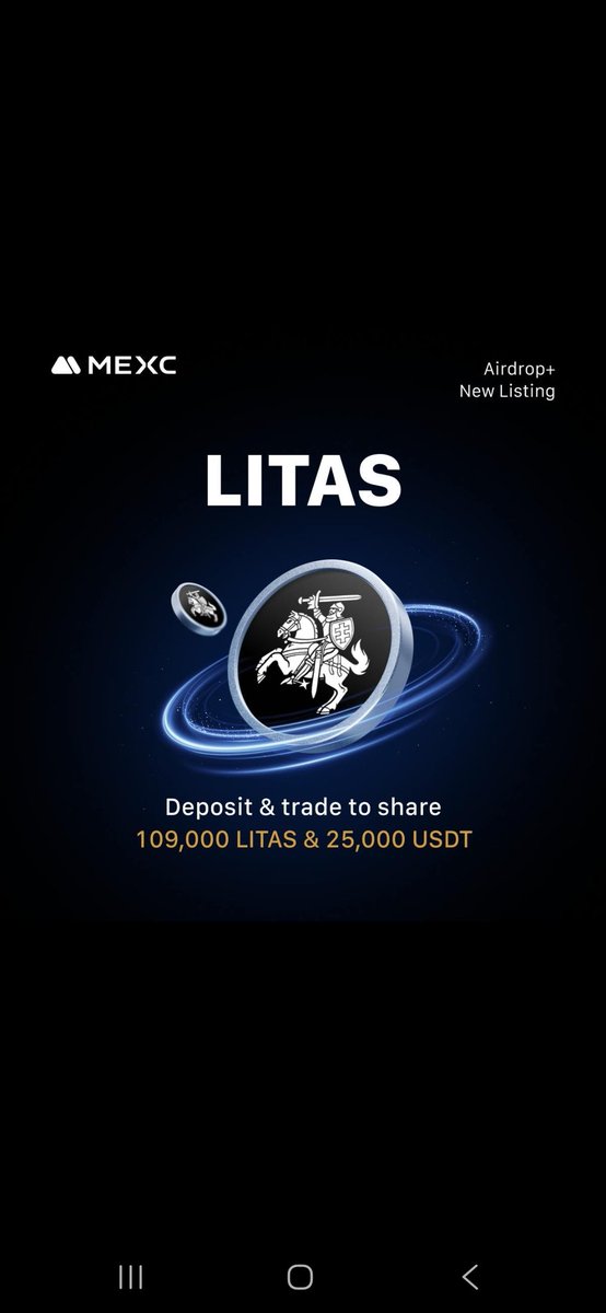 Hello Warriors — the big day is coming!
Everyone who guessed our CEX upgrade was MEXC — you were right! ✅
Official announcement dropping soon... 👀

We’re going LIVE tomorrow at 13:00 UTC on MEXC!

🔥 Get ready for an epic trading competition:
💰 25,000 USDT &amp; 109,000 LITAS will