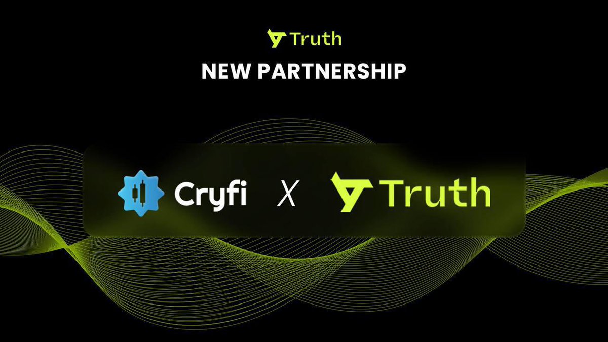 _Prittyanna_ (@_prittyanna_) on Twitter photo Big moves are happening! 🙌
<a href="/truth_network_/">Truth Network</a> is teaming up with @Cryfi_App_, and that means verified, on-chain prediction markets are about to reach way more people.
This is a real step toward a future where truth is transparent, outcomes are fair, and $TRUU leads the charge. Big moves are happening! 🙌
<a href="/truth_network_/">Truth Network</a> is teaming up with @Cryfi_App_, and that means verified, on-chain prediction markets are about to reach way more people.
This is a real step toward a future where truth is transparent, outcomes are fair, and $TRUU leads the charge.