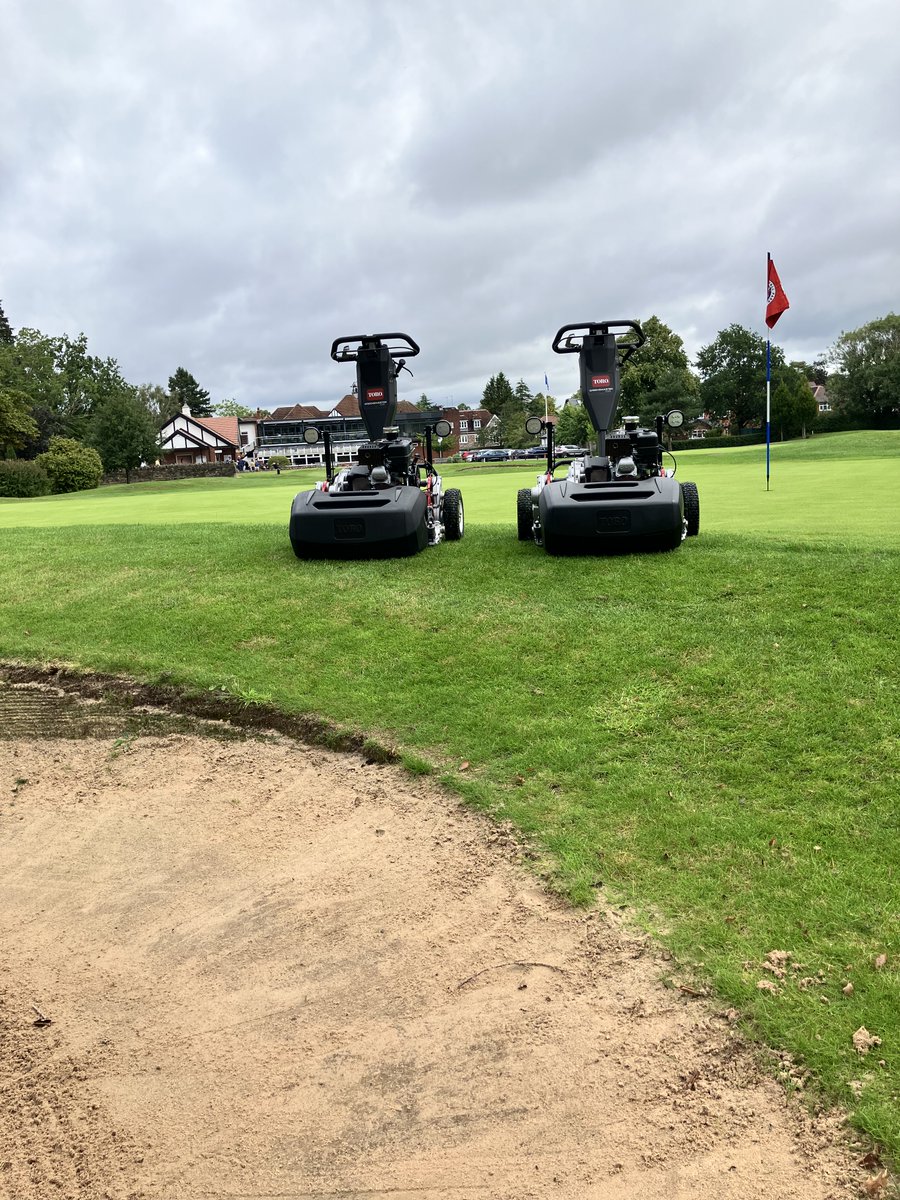 CTM_Pro's tweet image. 2 new GR1021 hand mowers delivered to @TBPGC this morning. Many thanks for the continued business😃⛳️ @ReesinkTurfcare