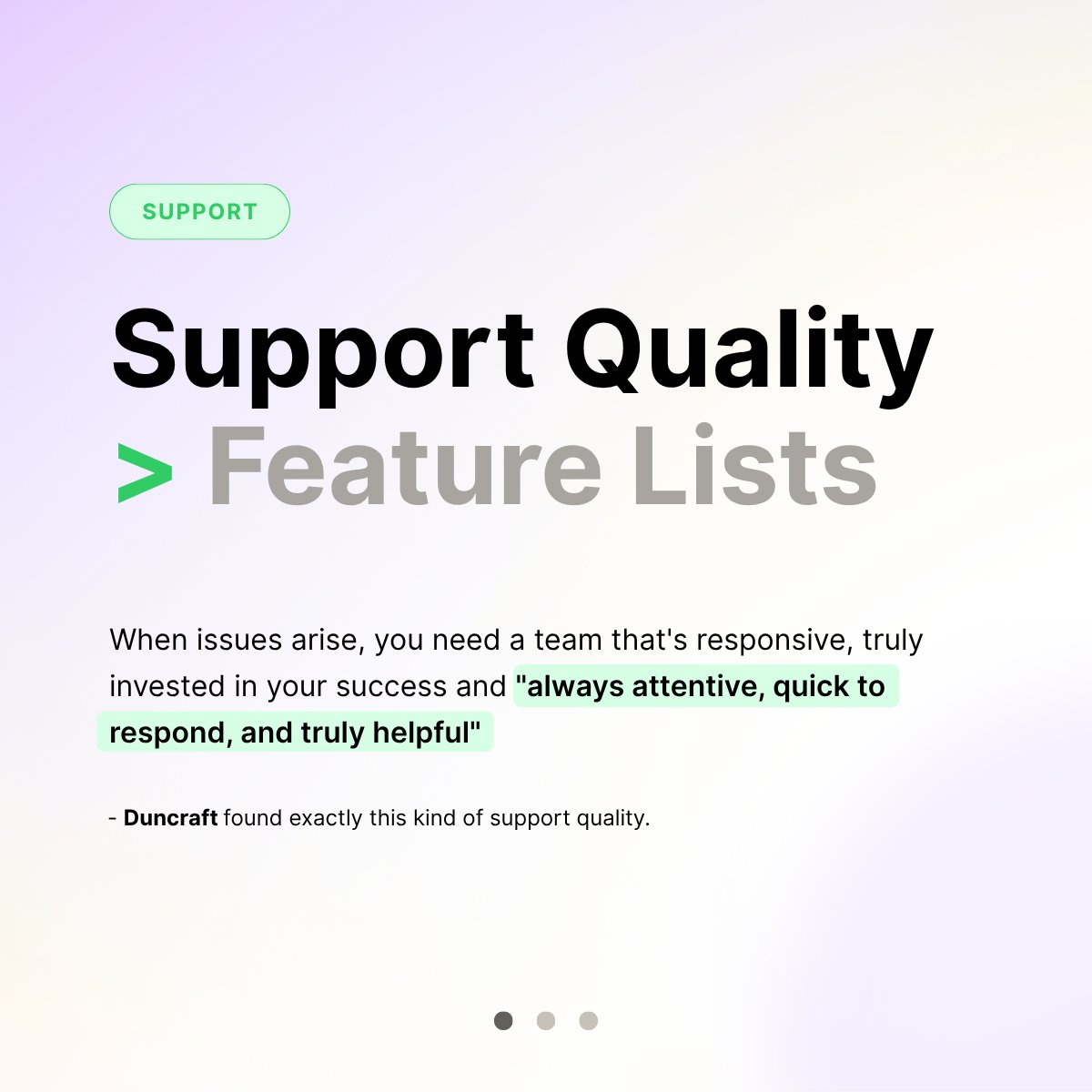 LoopEngine's tweet image. When support makes all the difference ✨

@duncraft shared: 

&quot;Their customer service team is always attentive, quick to respond, and truly helpful whenever we run into any challenges. It&apos;s been so easy working with them – they really care about their partners&apos; success.&quot;

This is…
