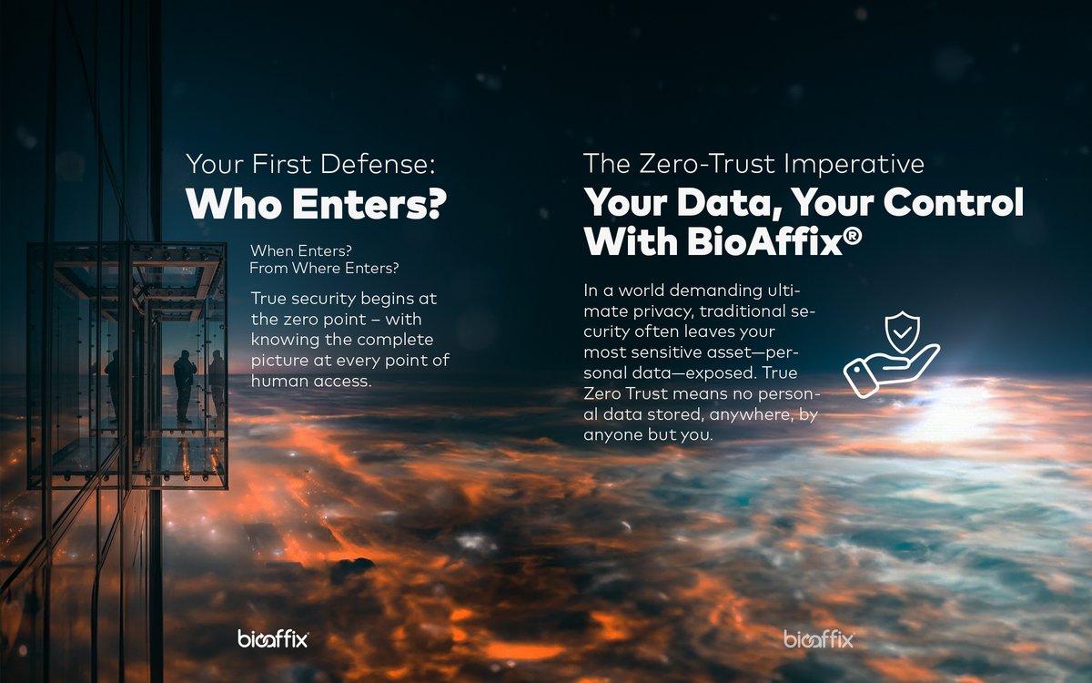 bioaffix's tweet image. Discover how BioAffix® Gate Vision, an SIA NPS Awards 2025 winner in the Biometrics category, transforms your physical access into a robust, privacy-first Zero-Trust stronghold. Learn more today.
#ZeroTrust #BiometricAccess #CyberPhysical #SmartSecurity #ISCWest2025