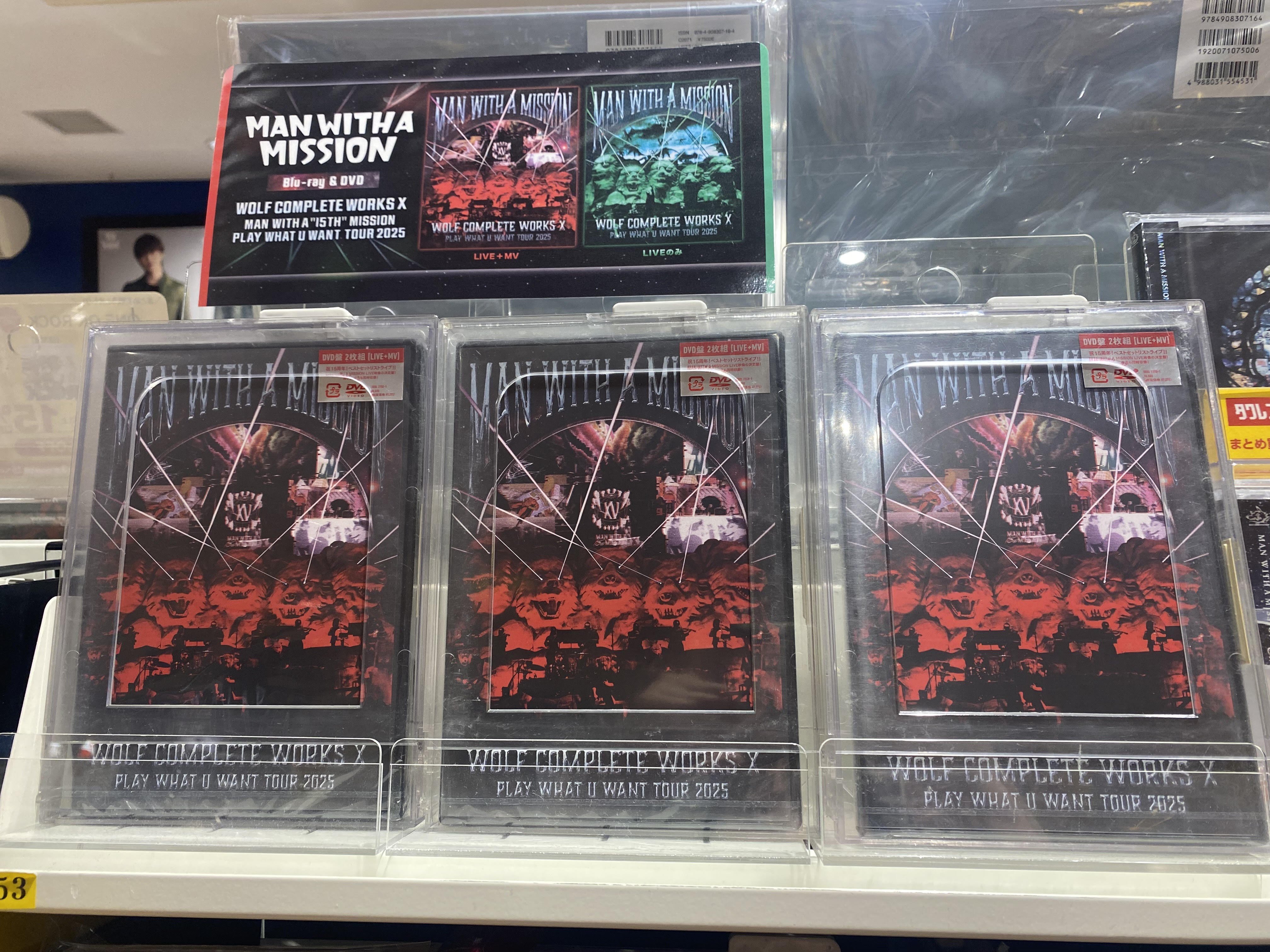 MAN WITH A MISSION ライブDVD [ 8セット] MAN WITH A MISSION最新ライブ映像が7月29日(火)発売決定＆発売