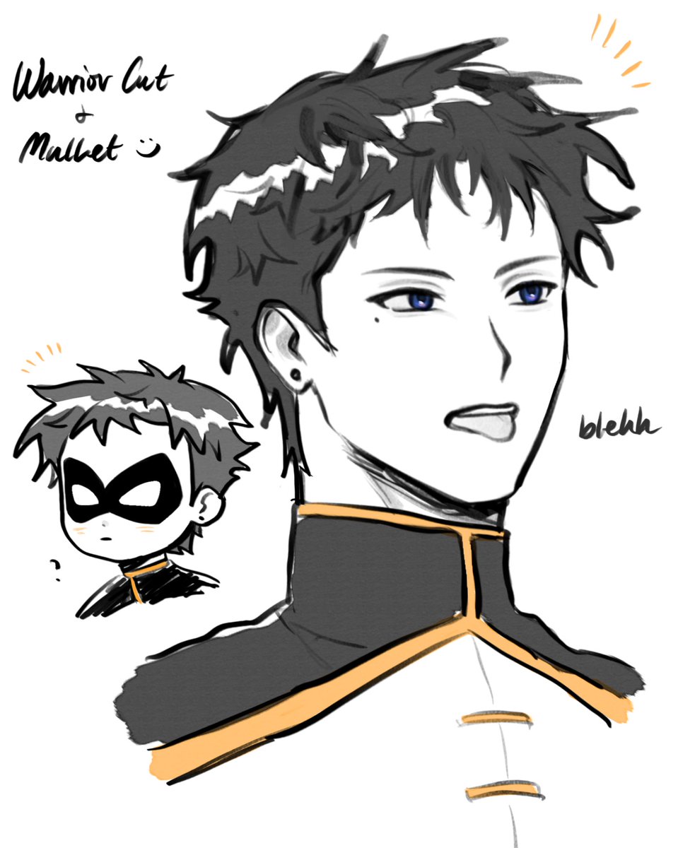 every transmasc asian should get a warrior cut at some point in their lives #timdrake