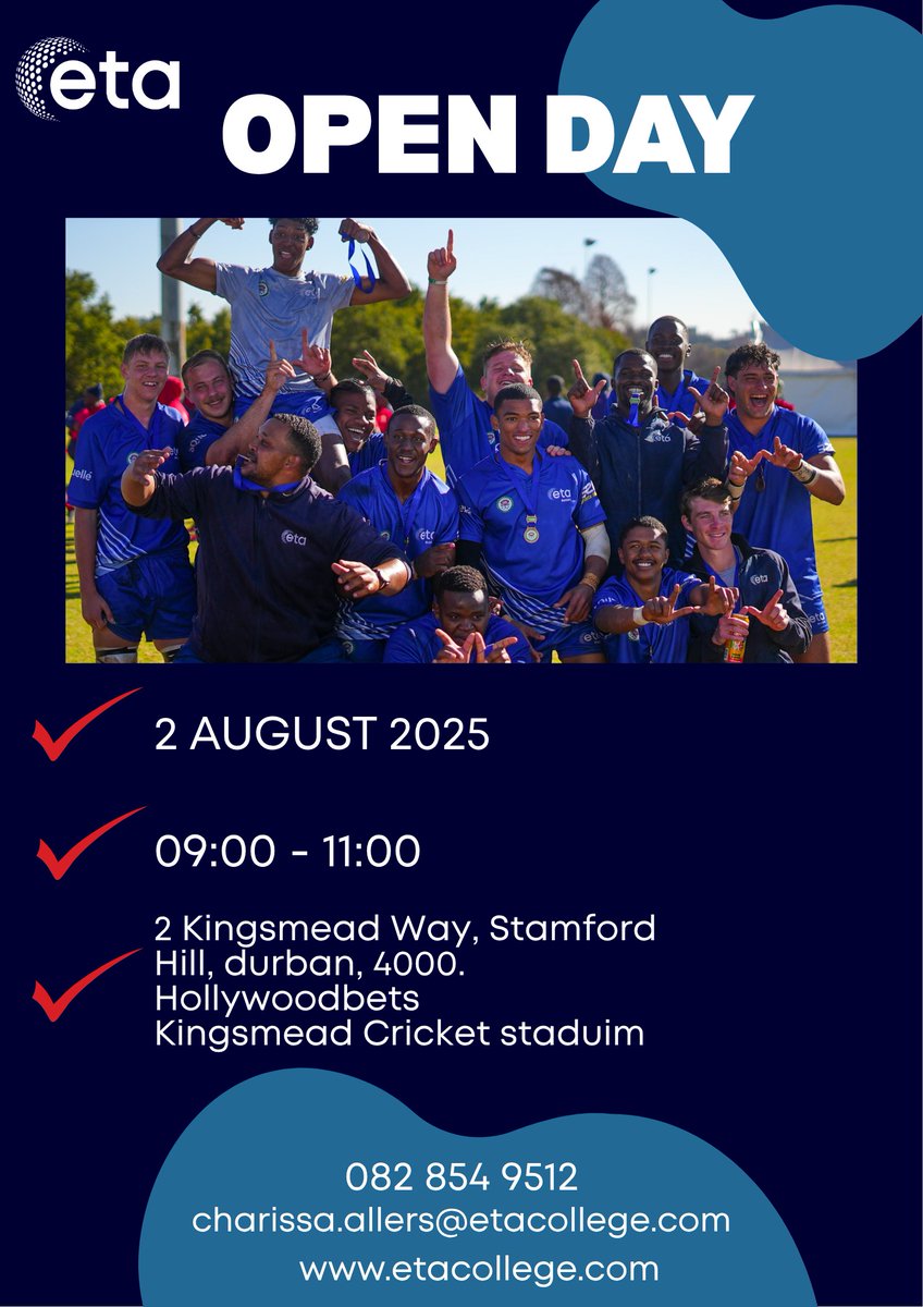 PegasusPublishi's tweet image. #Sponsored 𝗜 eta College is hosting an 𝗢𝗽𝗲𝗻 𝗗𝗮𝘆 this Saturday from 9:00 AM until 12:00 PM, offering prospective students and their families a chance to explore the campus, meet lecturers, and learn more about the courses available 🎓
#pegasuspublishing I #StudySport