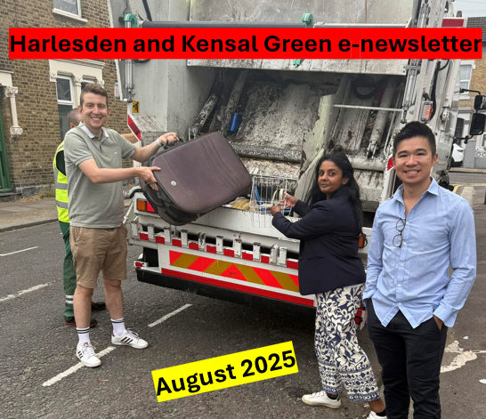Your #Harlesden and #KensalGreen e-newsletter for August 2025 is now out!  Stories include ...
 
✅ School community day
✅ £14.5m investment
✅ Tourist levy?
✅ Street improvement
✅ Community skips

... and much more!

Read here: mailchi.mp/621a15bfc4de/y…