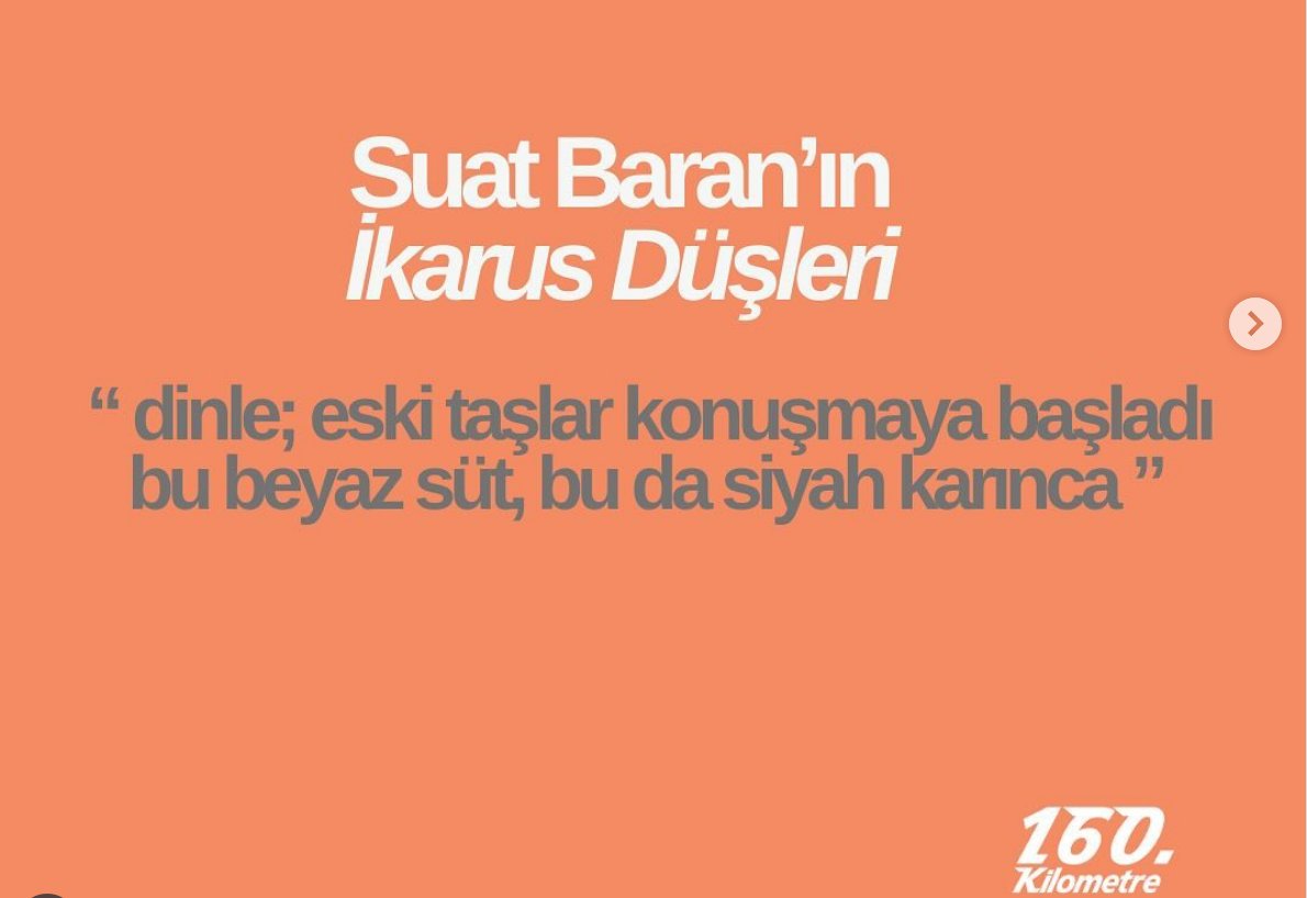 Bugün saat 14'te <a href="/acikradyo/">Apaçık Radyo</a>  #Ekokozmopolitan'da  konuğum Suat Baran ! Suat Baran ile 160. Kilometre'den çıkan İkarus Düşleri'ni konuşuyoruz.