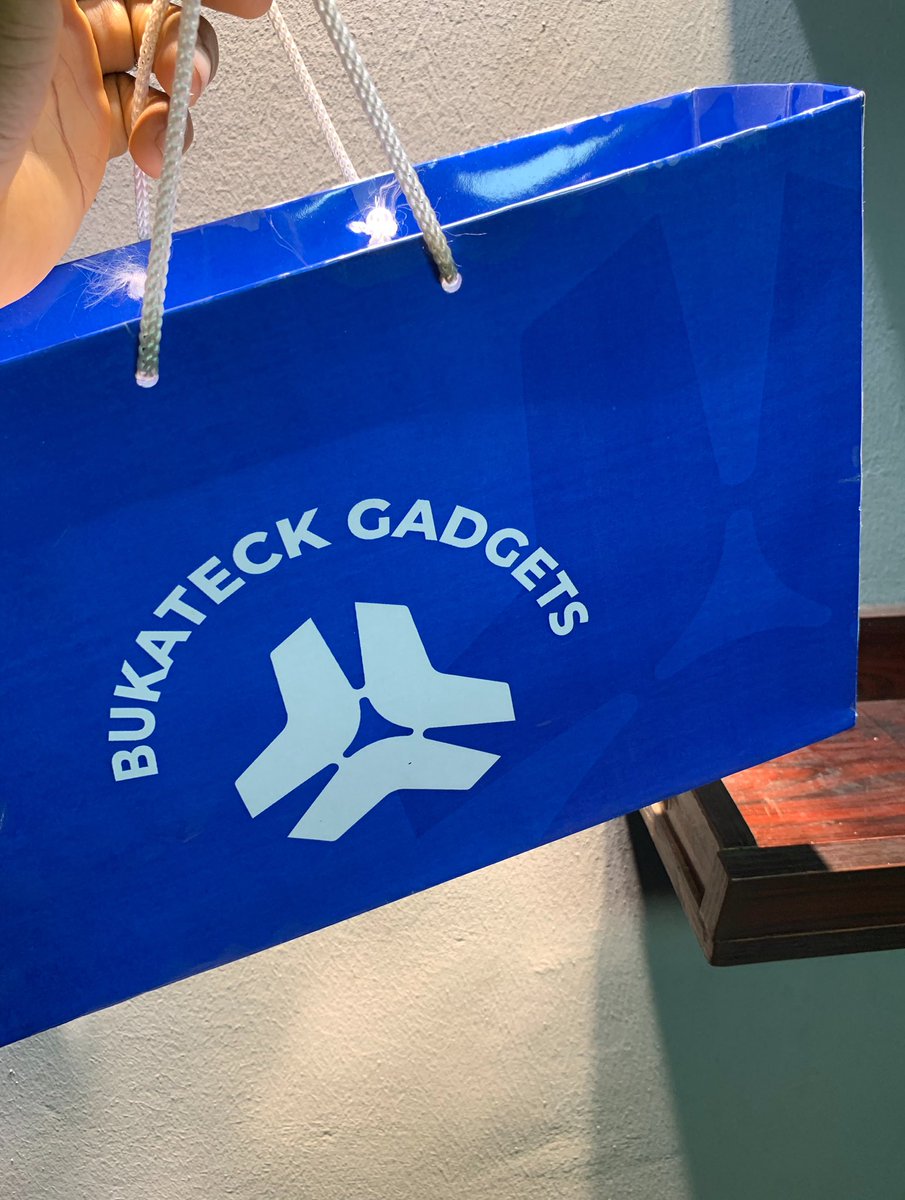 Paper bag done for Bukateck Gadgets