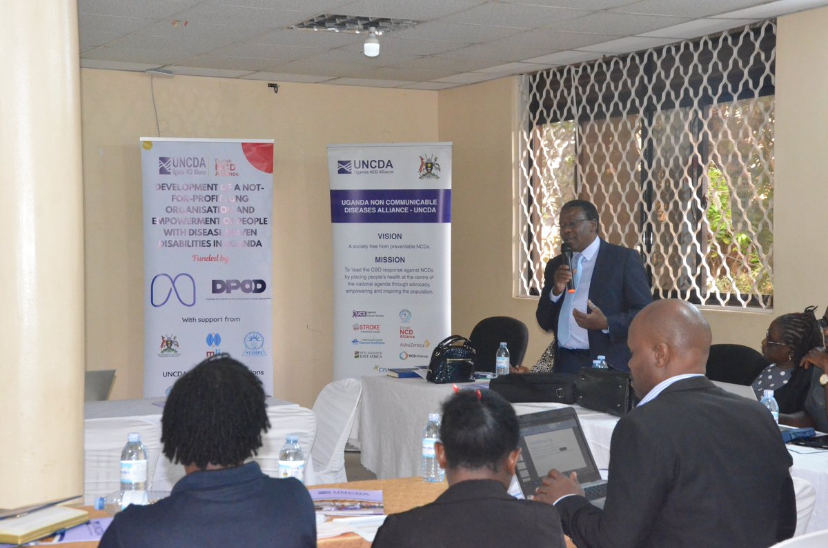 UncdaUg's tweet photo. Today, 30th June, 2025 we are excited to launch a new initiative focused on lung health and empowerment people living with lung related NCDs. #Together a Society Free From Preventable NCDs is Possible! This is made possible thanks to @DNCDA @Lung_Institute @DPOD &amp; @MinofHealthUG https://t.co/JJboK1dZXd