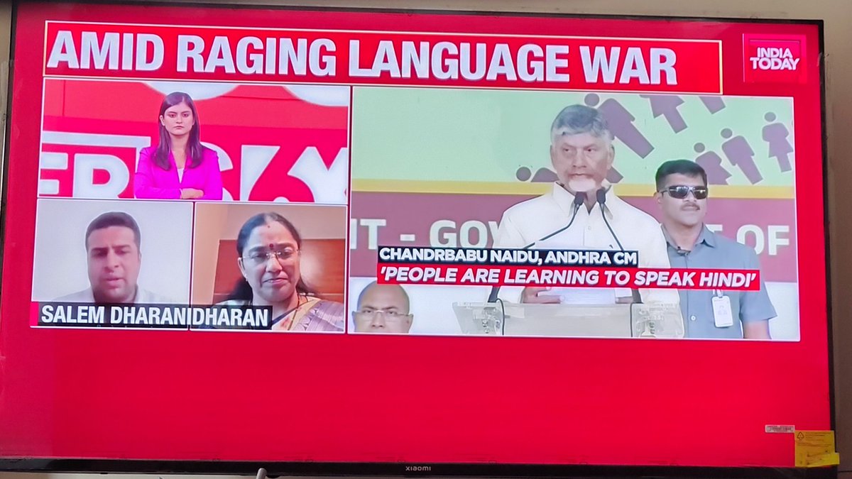 Gago_Archangelo's tweet photo. @IndiaToday did you get @ncbn 's spelling wrong in your debate section?? https://t.co/skCIfVItN0
