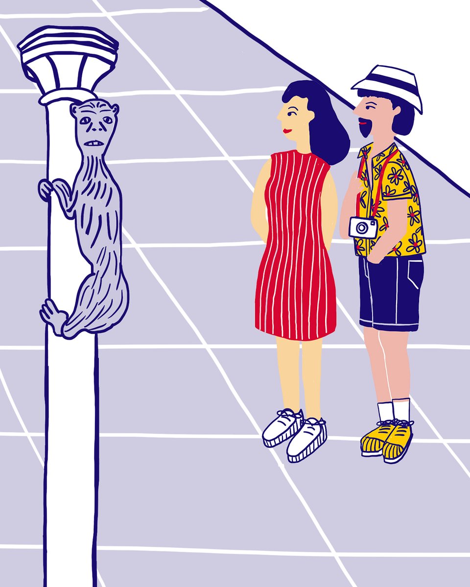 🦁Tothom sap que si fas un petó al cul de la Lleona tornaràs a Girona. Però pocs saben que si mires la Lleona original al costat d'algú especial t'enamoraràs per sempre..

Descobreix un nou fragment del dibuix de Gemma Terol i la història que ens inspira👇
museuart.cat/microhistoria-…