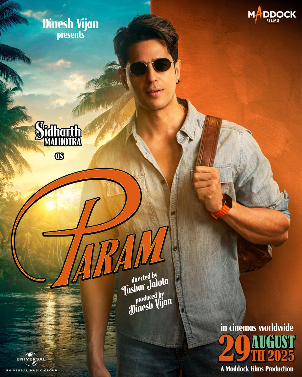 MaddockFilms's tweet photo. He’s got Dilli ka swag and a heart that’s all romance.

Charming, chaotic, and ready to win you over 💘

The biggest love story of the year - #ParamSundari coming to cinemas on 29th August!

🔗- https://t.co/smXpyk14Fm

#Pardesiya, song out now! https://t.co/ETQ1qeMgpi
