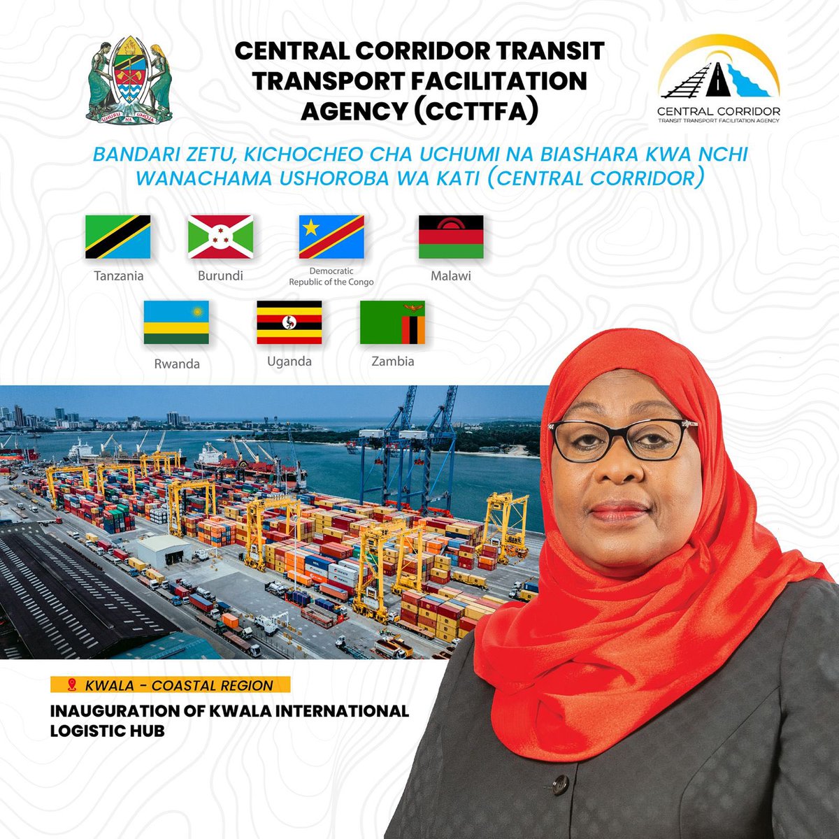Ally Hamud Kakomile (@allyhamood) on Twitter photo 📍Kwala International Logistics Hub
Don’t Plan to miss on 31st July 2025.
<a href="/ccttfaorg/">CCTTFA</a>
<a href="/WizarayaUC/">Wizara ya Uchukuzi</a>
<a href="/tzrailways/">Tanzania Railways Corporation</a>
<a href="/mfa_tanzania/">MFA Tanzania</a>
<a href="/ikulumawasliano/">ikulu_Tanzania</a> 📍Kwala International Logistics Hub
Don’t Plan to miss on 31st July 2025.
<a href="/ccttfaorg/">CCTTFA</a>
<a href="/WizarayaUC/">Wizara ya Uchukuzi</a>
<a href="/tzrailways/">Tanzania Railways Corporation</a>
<a href="/mfa_tanzania/">MFA Tanzania</a>
<a href="/ikulumawasliano/">ikulu_Tanzania</a>