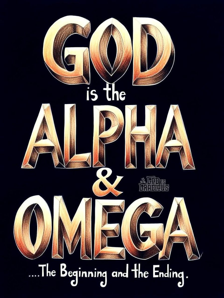I am Alpha and Omega, the beginning and the end, the first and the last.
- Revelation 22:13