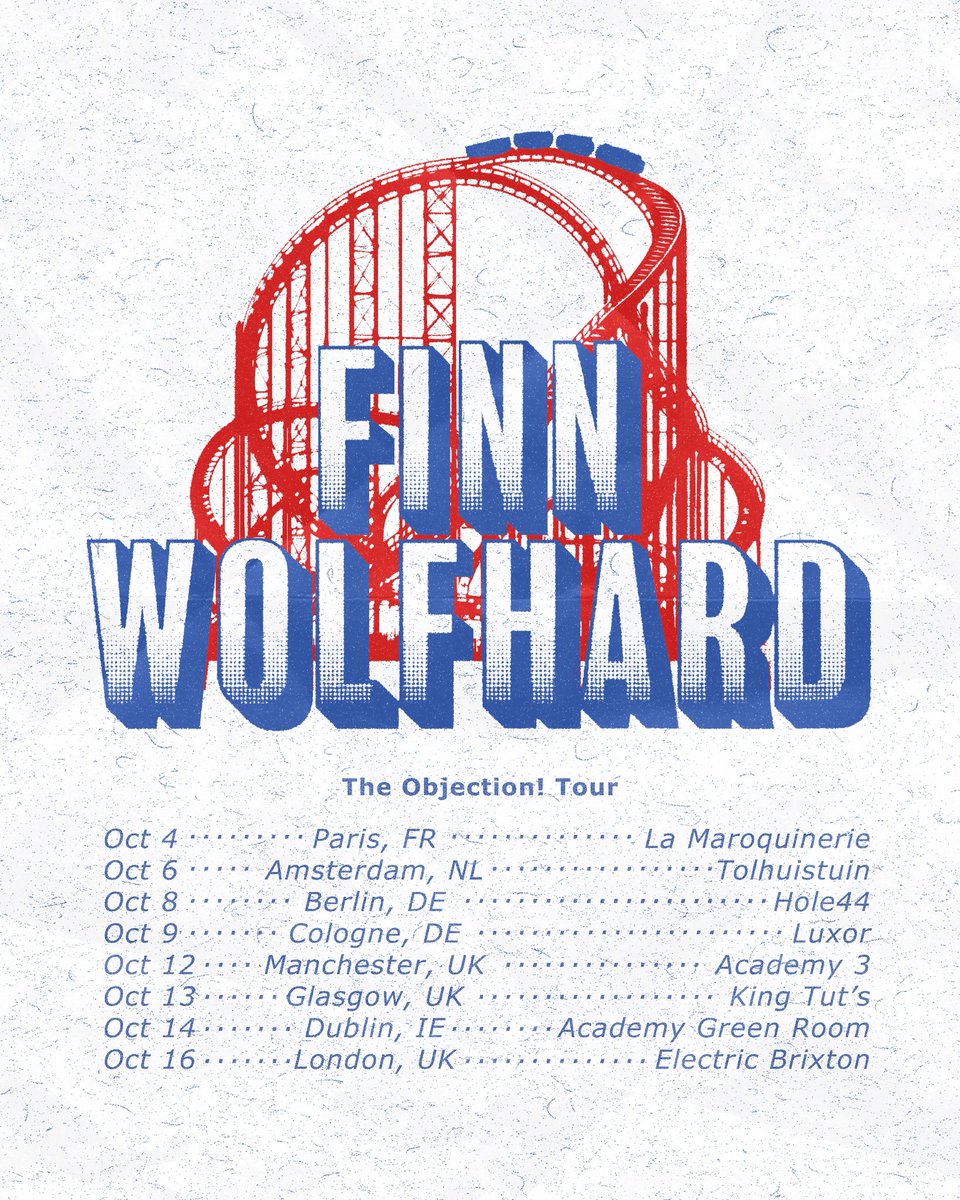 The Objection! Tour EU + UK presale starts today at 10 am local time!

Get access here - drop.cobrand.com/d/FinnWolfhard…