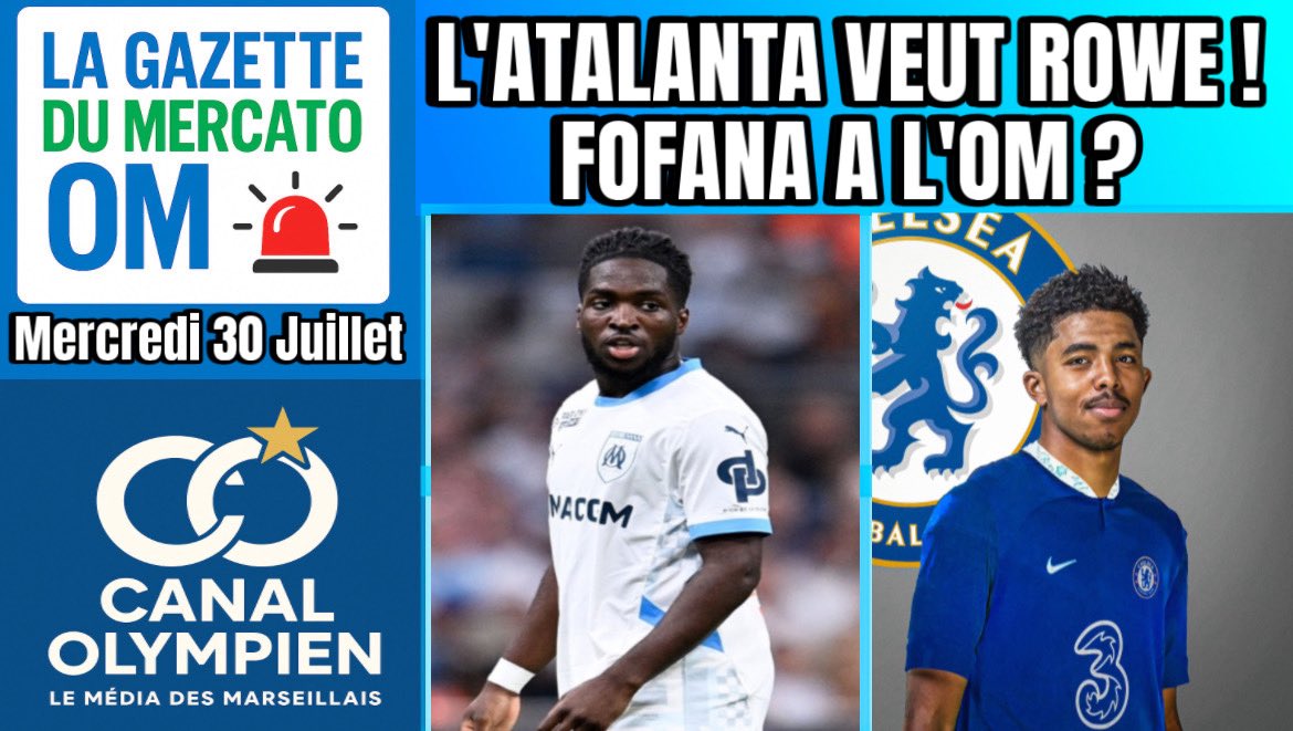 LA GAZETTE MERCATO OM Mercredi 30 Juillet 2025 youtu.be/yzXylB5sNlo?si… via <a href="/YouTube/">YouTube</a> #TeamOM #MercatOM #Ligue1 #Mercato <a href="/MedhiBenatia/">MBenatia5</a> <a href="/Auba/">AUBA⚡️</a> <a href="/karimattab1/">Karim Attab</a> <a href="/Baylejacques1/">Bayle jacques</a> <a href="/actusOM13/">ActusOM13</a> <a href="/Mordu2OM/">MORDU2LOM</a> <a href="/raphfootball136/">RAPH FOOTBALL</a> <a href="/SupporterOfMars/">Supporter Of Marseille Officiel</a> <a href="/Franckifoot13/">Franckifoot Debrief Officiel</a> <a href="/rf28238887/">Rf</a> <a href="/ActuOlympien/">ActuOlympien</a> <a href="/romcanuti/">Romain Canuti</a>