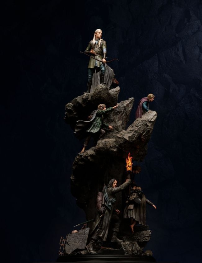 Hello There, Frikingos!! Hoy comenzamos con esta figura bestial de 'El Señor de los Anillos': "Masters Collection - The Fellowship of the Ring" 😍😍😍 #TLOTR #ESDLA #Tolkien