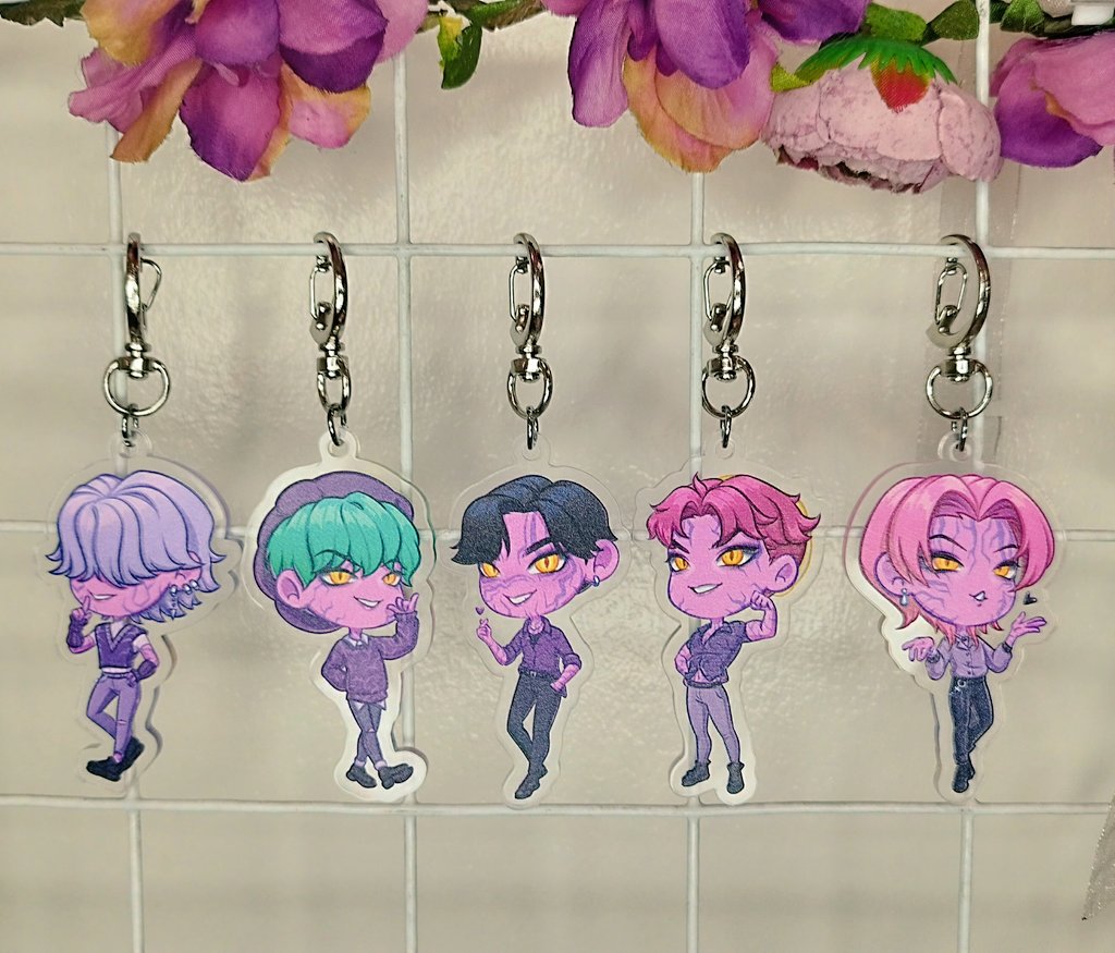 pachiko 🐾 VGEN (@pachiko_art) on Twitter photo My #SajaBoys acrylic charms arrived early and are ready for tomorrow✨ I only have a handful available for <a href="/StickerConMNL/">StickerCon 🐈 Pop-up Alabang Town Center</a> ATC
Ty to <a href="/Mozaiku_Prints/">Mozaiku Prints ✨</a> for making these for me! You never disappoint 💜
#KpopDemonHunters My #SajaBoys acrylic charms arrived early and are ready for tomorrow✨ I only have a handful available for <a href="/StickerConMNL/">StickerCon 🐈 Pop-up Alabang Town Center</a> ATC
Ty to <a href="/Mozaiku_Prints/">Mozaiku Prints ✨</a> for making these for me! You never disappoint 💜
#KpopDemonHunters