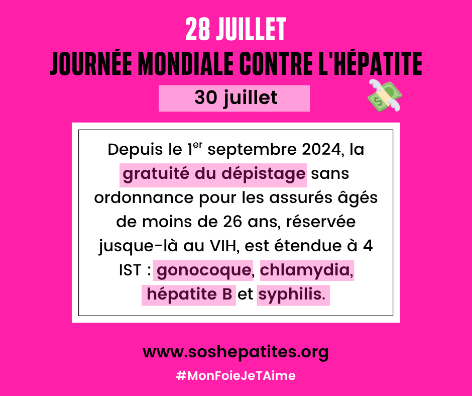 💸 Depuis le 01/09/24, la gratuité du dépistage sans ordonnance pour les assurés âgés de &lt; de 26 ans est étendue à 4 IST : #gonocoque, #chlamydia, #hépatiteB et #syphilis. 
Plus d'infos :
- mon-test-ist.ameli.fr
- ameli.fr/val-d-oise/ass…
- ameli.fr/val-d-oise/sag…