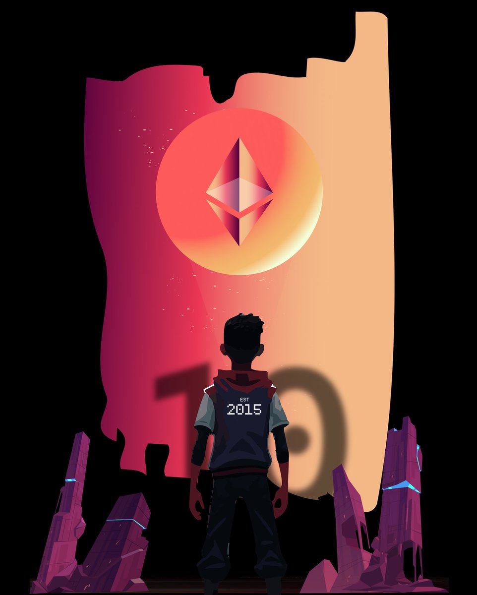 🎉 <a href="/ethereum/">Ethereum</a> turns 10 today!

A decade of not just global impact but the power to build your own.

10 years of:
✨ Creating your own path
✨ Building dreams with purpose
✨ believing in somETHing bigger

Today, we celebrate a protocol that empowered millions to create change