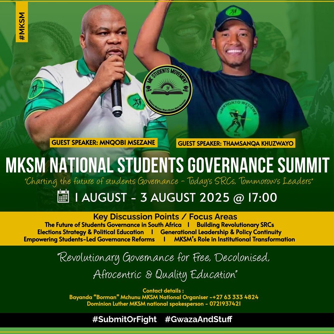 uMkhonto weSizwe Students’ Movement tweet media