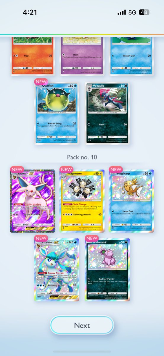 AkmalBasrah's tweet image. First time getting a god pack from the new pack🥹🥹