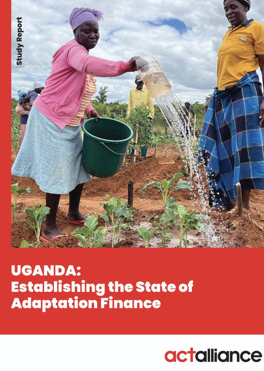🇺🇬 Establishing the State of Adaptation Finance in Uganda - new report out now!

Read the full report here: actalliance.org/publications/e…

#AdaptationFinance #Uganda #ClimateAdaptation  #DebtForNature
