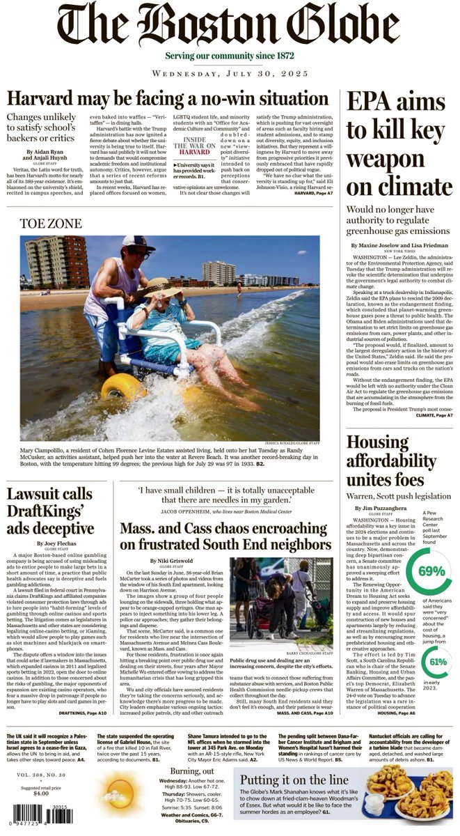 🇺🇸 Mass. And Cass Chaos Encroaching On Frustrated South End Neighbours

▫South End residents’ frustration mounts over public drug use
▫<a href="/nikigriswold/">Niki Griswold</a>

#frontpagestoday #USA <a href="/BostonGlobe/">The Boston Globe</a> 🇺🇸