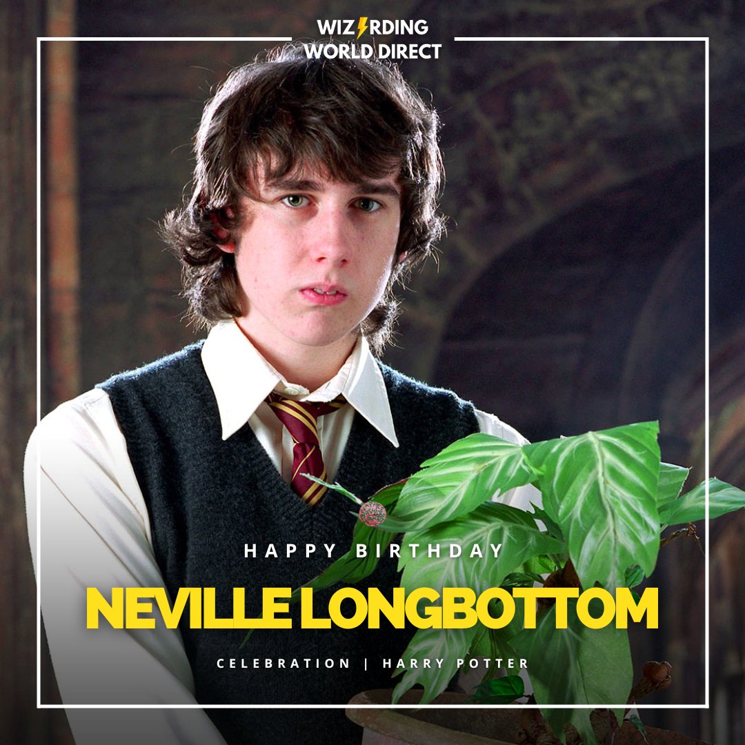 Happy birthday to Neville Longbottom! 🪴