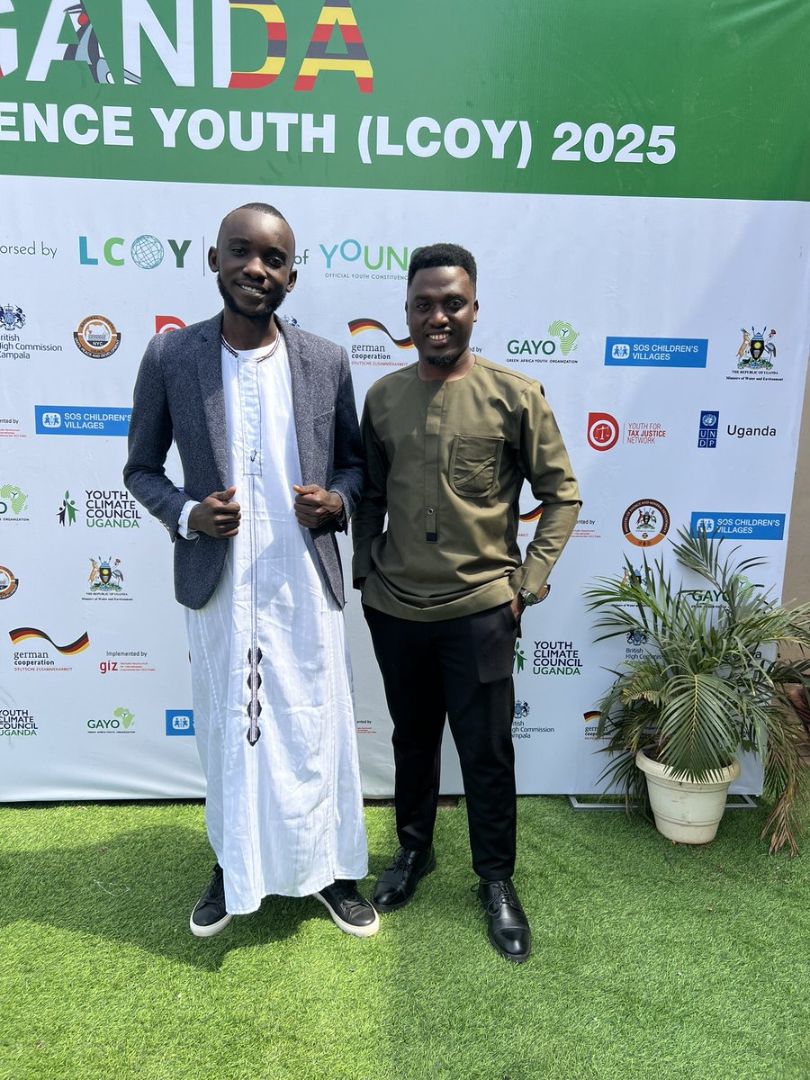 Here for  #LCOYUganda2025
Along side <a href="/GodwilAmutuheir/">Godwil Amutuheire</a> 

 #ClimateActionNow 
#FromPlaytoPolicy 
#COP30
