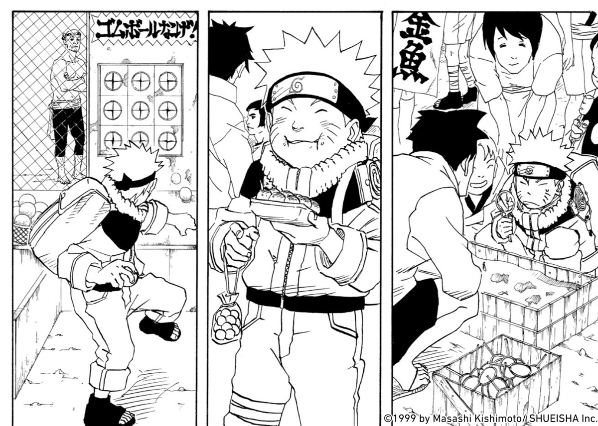 NARUTO_info_en's tweet photo. Here's Naruto enjoying a summer festival to the fullest!

#Naruto https://t.co/CInFTNPcKf