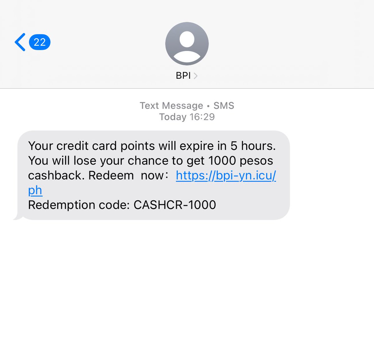 byrontherocks's tweet photo. My 6th time this week to received this “scammy” messages from @TalktoBPI.  Watch out guys! 🤨🧐😱 https://t.co/HVcYdax2py