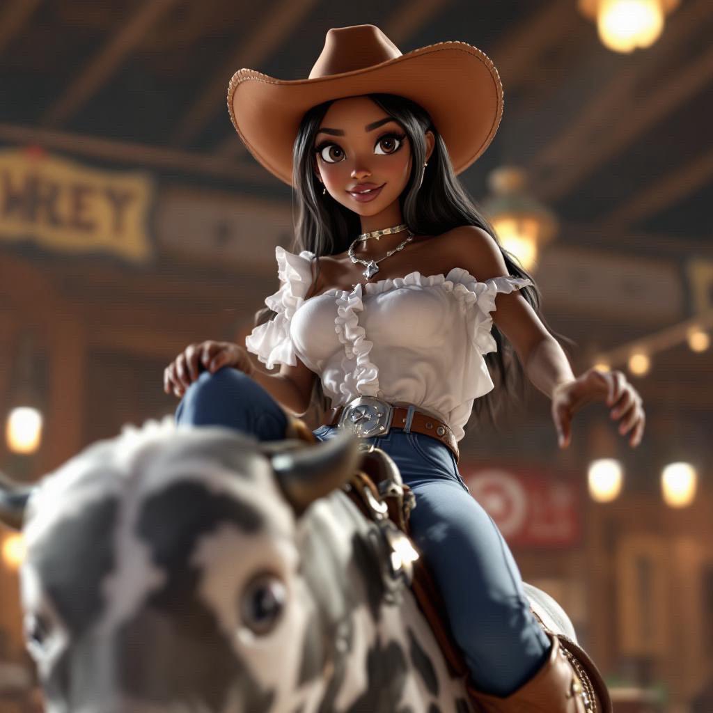 Royce Warren (@rwarren81739) on Twitter photo <a href="/RufusPlay1/">RufusPlay NFT</a> “Bull-Riding Queen” and she’s hanging in there on the longest ride. Her prize is what you imagine just as she is totally imagined. Available on Opensea. Username “FindMeNow” <a href="/RufusPlay1/">RufusPlay NFT</a> “Bull-Riding Queen” and she’s hanging in there on the longest ride. Her prize is what you imagine just as she is totally imagined. Available on Opensea. Username “FindMeNow”