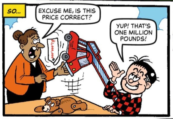 Roll up! Roll up! A new BEANO is out! This week, the special summer-length story continues for Minnie the Minx and the Bash Street Kids, while Roger the Dodger goes carbooting! 

Scripts by me, art by <a href="/VictorianClam/">Laura Howell</a> (including cover!), Shannon Gallant and Barrie Appleby!