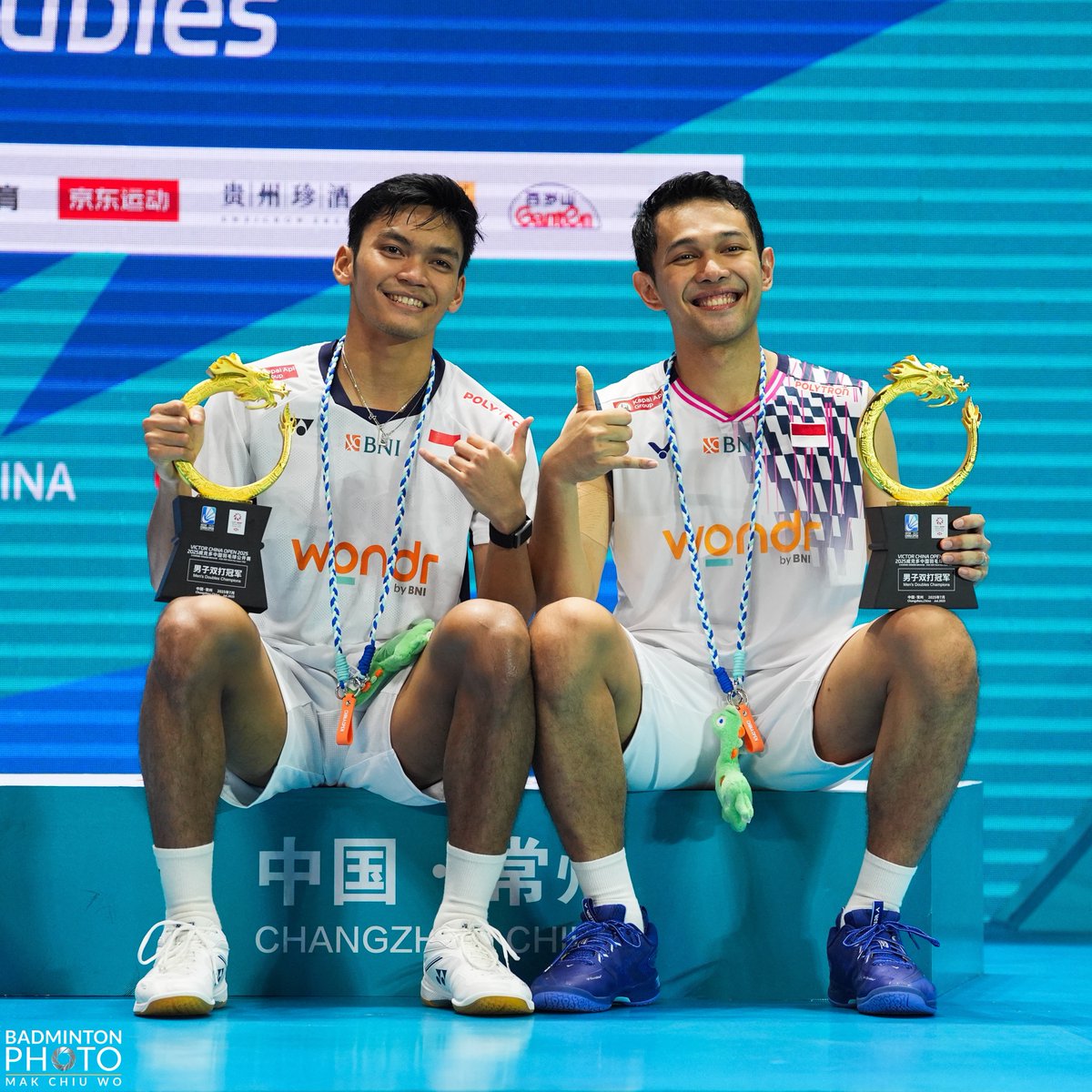 In doubles events, one plus one should NOT make two. It should actually equate to one entity.

Simply having two players on the same side of the net, however good they are individually, does not necessarily make a good doubles pair.

A theory which appears to be the borne out by