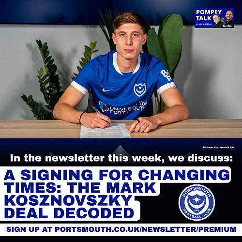 Pompey Live (@pompeylive) on Twitter photo 👀 An interesting long read coming your way in tomorrow's Pompey Talk newsletter with <a href="/pn_jordan_cross/">Jordan Cross</a>
Sign up and join us if you haven't already - it's a great read for less than 75p per week! 👇
portsmouth.co.uk/newsletter/pre… 👀 An interesting long read coming your way in tomorrow's Pompey Talk newsletter with <a href="/pn_jordan_cross/">Jordan Cross</a>
Sign up and join us if you haven't already - it's a great read for less than 75p per week! 👇
portsmouth.co.uk/newsletter/pre…