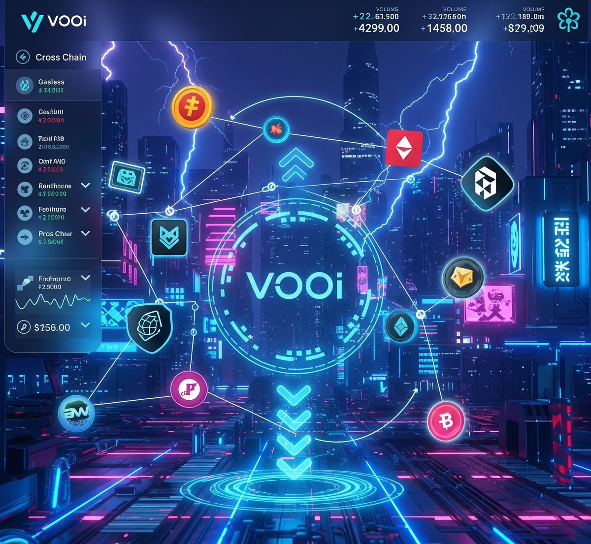 The game has changed !!

&gt;  What if you could trade anything Perps, crypto, stocks, game assets  across chains,
gasless, non-custodial, &amp; lightning-fast?

That’s not a dream. That’s <a href="/vooi_io/">vooi</a>
Welcome to the future of DeFi trading.