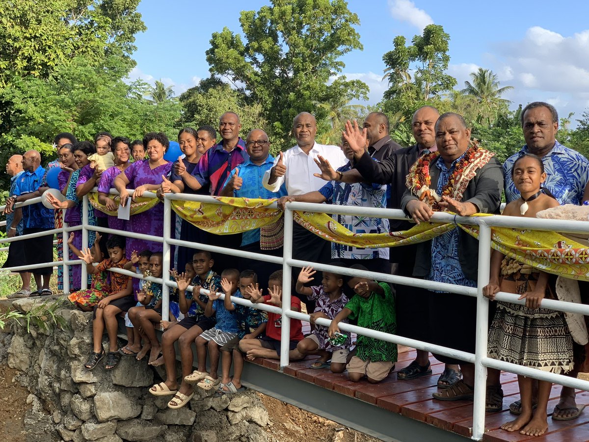 Ministry of Rural and Maritime Development and DM (@mrmdfiji) on Twitter photo Assistant <a href="/MRMDFiji/">Ministry of Rural and Maritime Development and DM</a> Minister Hon. Jovesa Vocea commissioned the Yavulo Footcrossing in Sigatoka - a key step in delivering safer, climate-resilient access for #RuralFiji. Funded with over $94K from <a href="/UNDP_Pacific/">UNDP Pacific Office in Fiji</a>, it sets a new standard for inclusive resilient infrastructure. Assistant <a href="/MRMDFiji/">Ministry of Rural and Maritime Development and DM</a> Minister Hon. Jovesa Vocea commissioned the Yavulo Footcrossing in Sigatoka - a key step in delivering safer, climate-resilient access for #RuralFiji. Funded with over $94K from <a href="/UNDP_Pacific/">UNDP Pacific Office in Fiji</a>, it sets a new standard for inclusive resilient infrastructure.