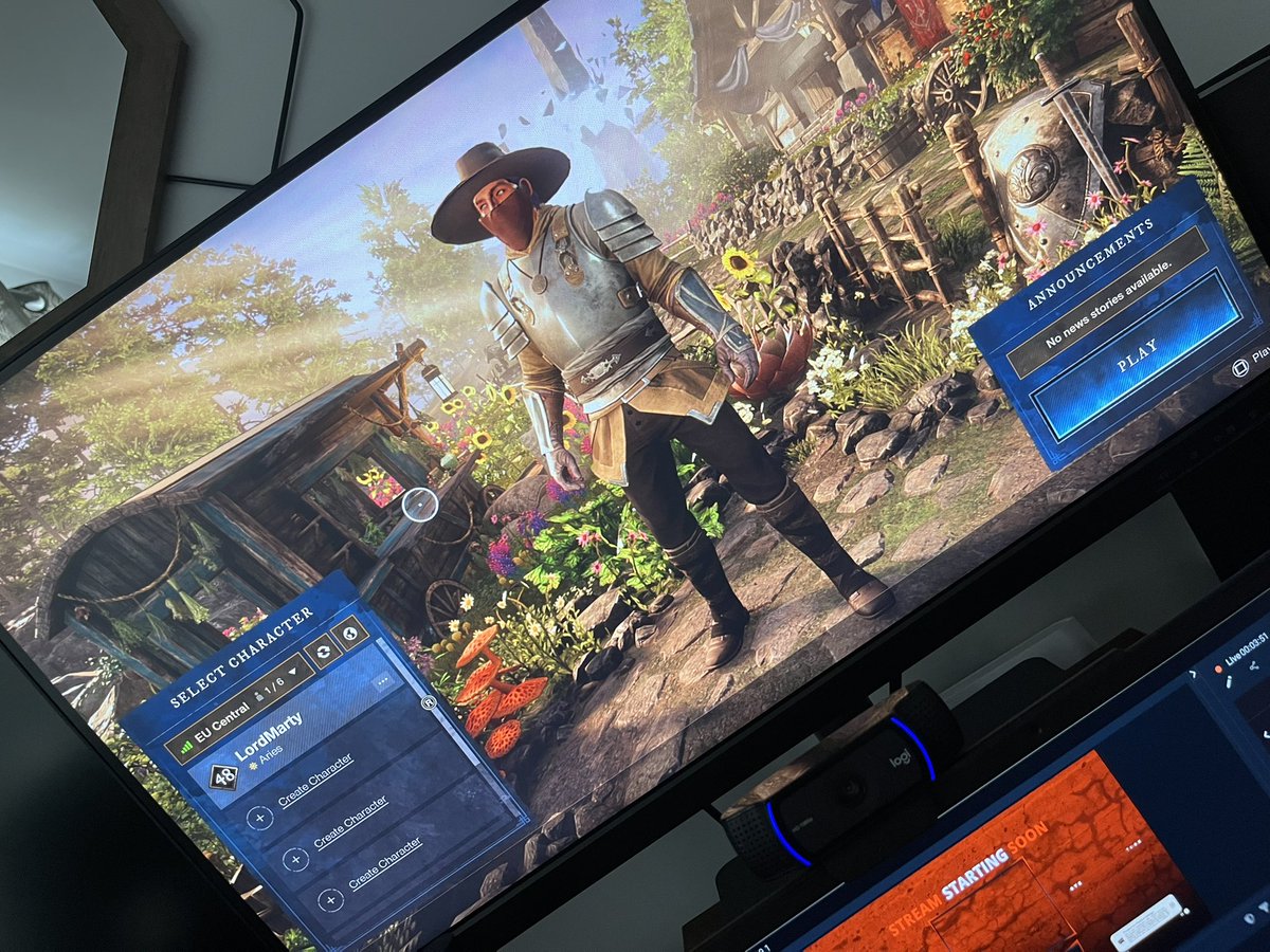 Season 9 of new world live so let’s get the grind on #twitch #newworld #streamer #twitch