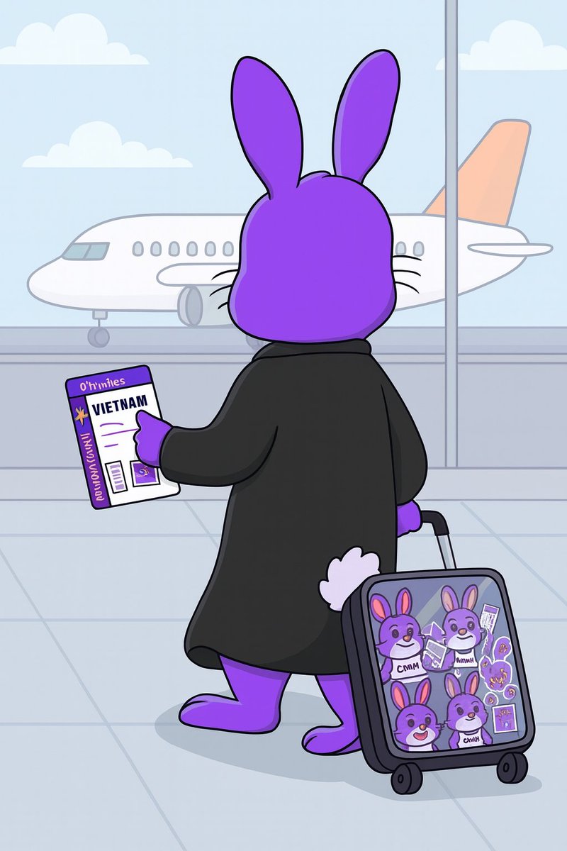 Morpheus Protocol ∣ Follow for $MON (@morpheus_farm) on Twitter photo Agent Rabbit is on a mission to Hanoi.
Suitcase packed✅ Morpheus Merch ✅
Let’s meet in Vietnam 🇻🇳✈️
<a href="/monad/">Monad ⨀</a> <a href="/Monad_APAC/">Monad APAC</a> <a href="/monad_zw/">Monad 华语社群</a> <a href="/gmvn_official/">GM VIETNAM (🌞,🇻🇳) | Vietnam Blockchain Week</a> Agent Rabbit is on a mission to Hanoi.
Suitcase packed✅ Morpheus Merch ✅
Let’s meet in Vietnam 🇻🇳✈️
<a href="/monad/">Monad ⨀</a> <a href="/Monad_APAC/">Monad APAC</a> <a href="/monad_zw/">Monad 华语社群</a> <a href="/gmvn_official/">GM VIETNAM (🌞,🇻🇳) | Vietnam Blockchain Week</a>