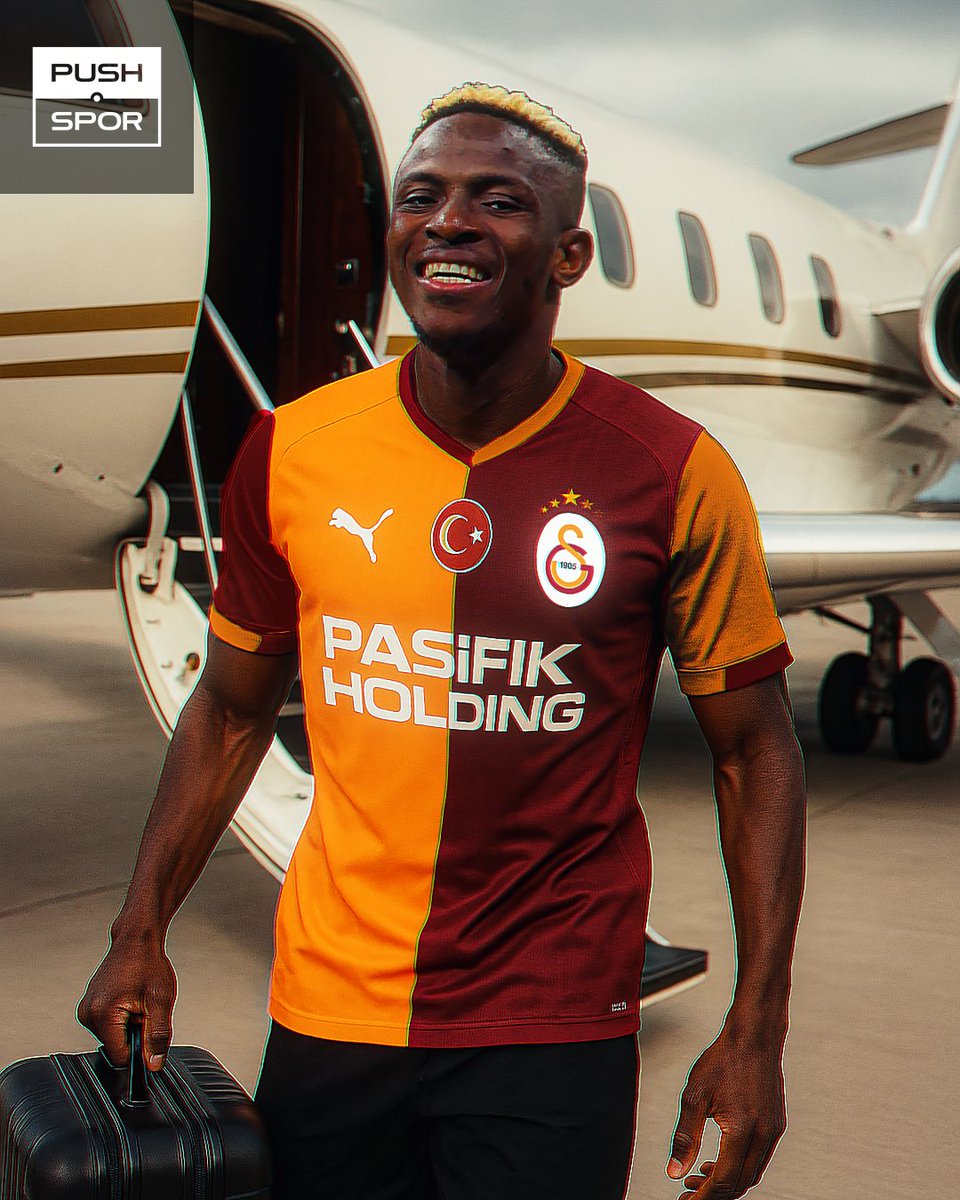 Galatasaray'ın yeni transferi Victor Osimhen, bu akşam saat 21:30'da İstanbul'da olacak.