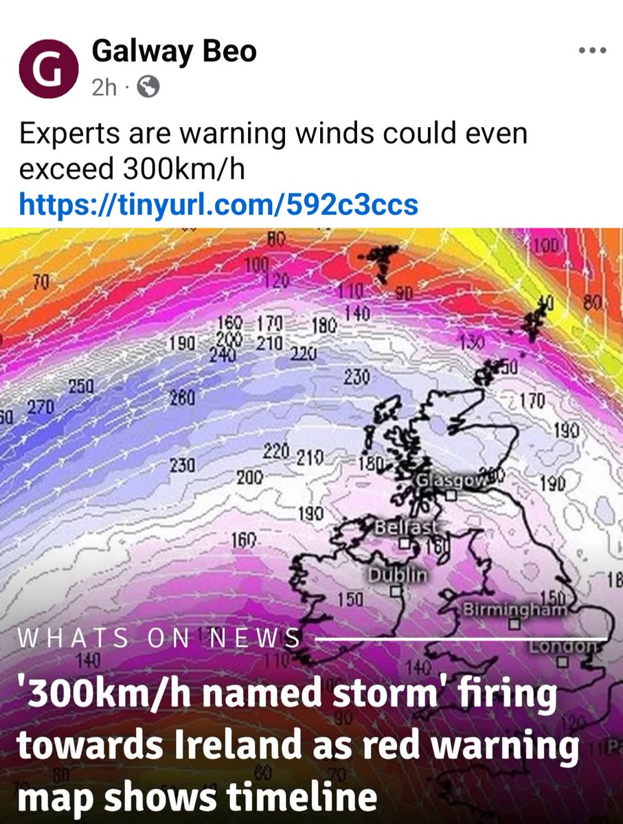 Galway Bullshit strikes again expect their sister rags got follow with alternatives. The reach group owners need to wobble their heads and quit this scaremongering bullshit