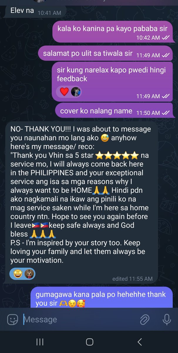 Morning client today! 
july 25. 
thank you po sa tiwala ulit at review 🫶😉