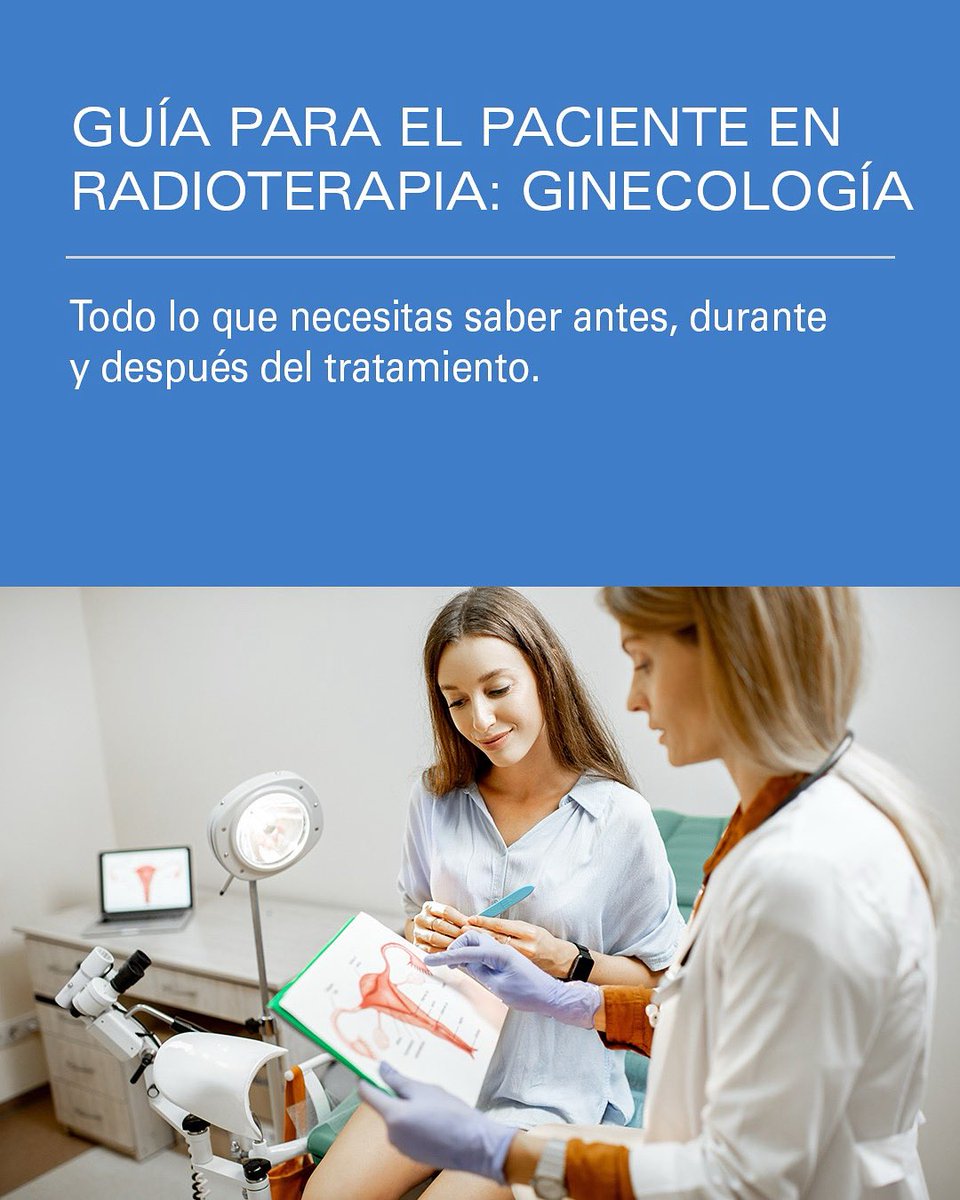 Radioterapia ginecológica:
Durante el tratamiento, es normal tener molestias físicas o dudas sobre sexualidad y fertilidad.
Cuida tu cuerpo y consulta siempre con tu equipo médico.
Más información en nuestra web.
mdandersonhospiten.es/Portals/2/File…

#Radioterapia #CáncerGinecológico