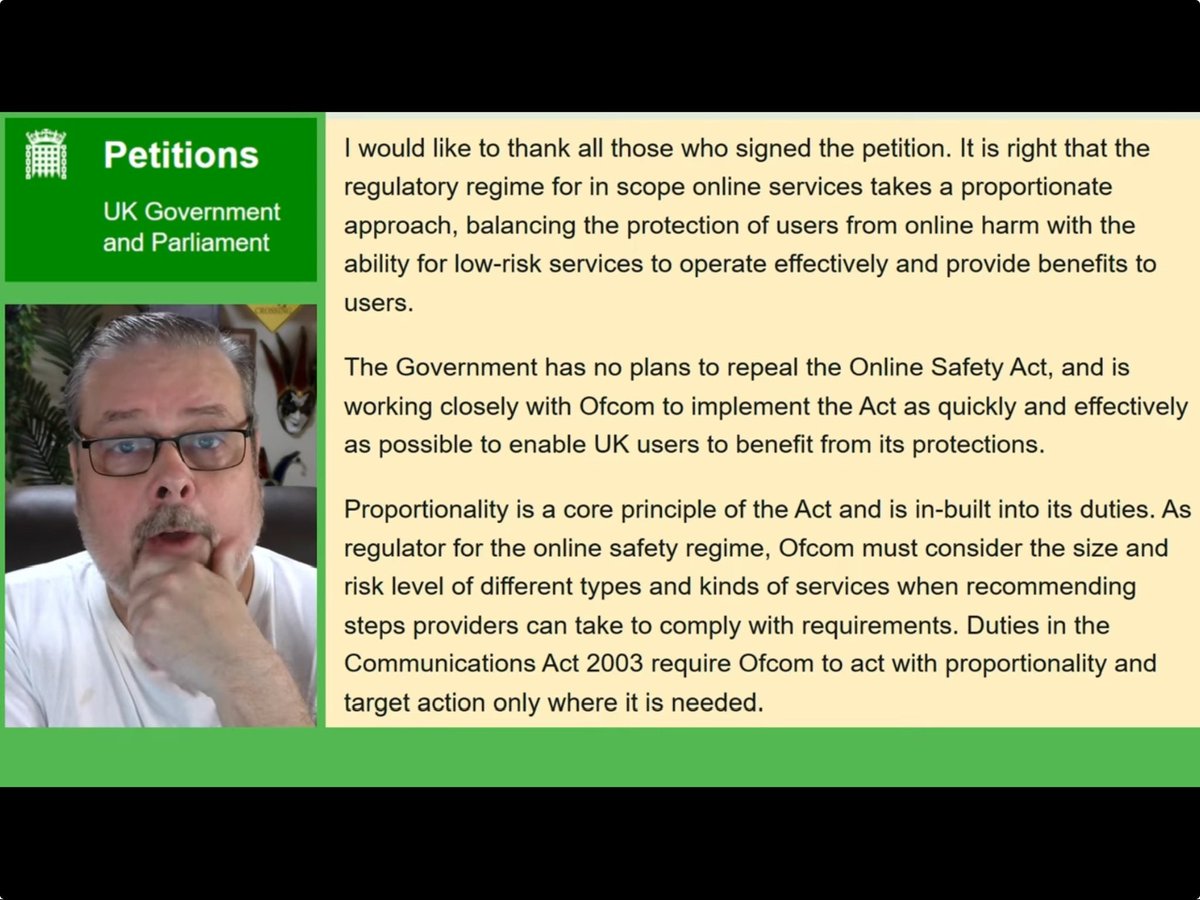 UK Govt Responds to Petition to Repeal Censors Charter with <a href="/HeadWarriorTWM/">Barry Wall</a> 

youtu.be/5x22vHl4FGM