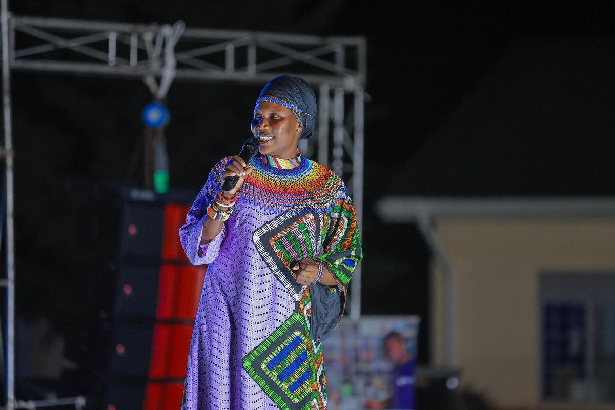AnguzuVincent4's tweet image. CELEBRATING TOURISM AND CULTURE IN WEST NILE

The Director Finance and Administration - @NRMOnline; @HajjatMedina graced the grand finale of Miss Tourism West Nile held on 27th July 2025 at Leisure Park, Adjumani Town Council.