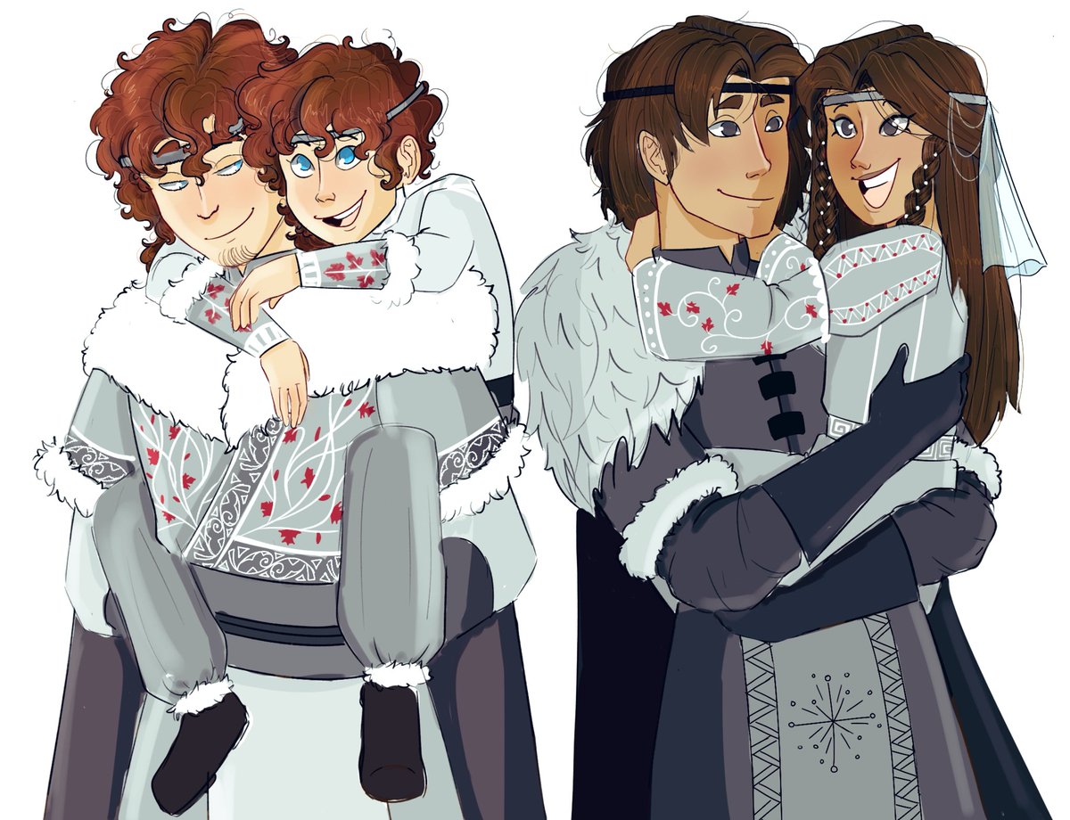 waterdancerarya's tweet image. messy and bad but I needed to force myself to draw #robbstark #branstark #jonsnow #aryastark