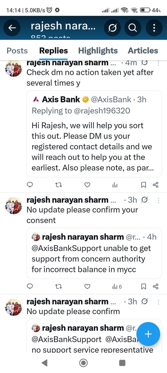 rajesh196320's tweet image. @AxisBank @AxisBankSupport @flipkartsupport @PMOIndia @nsitharaman    No suitable support service yet duly noted with the same issue in dm alao #####avoidaxis bank flipkart credit card