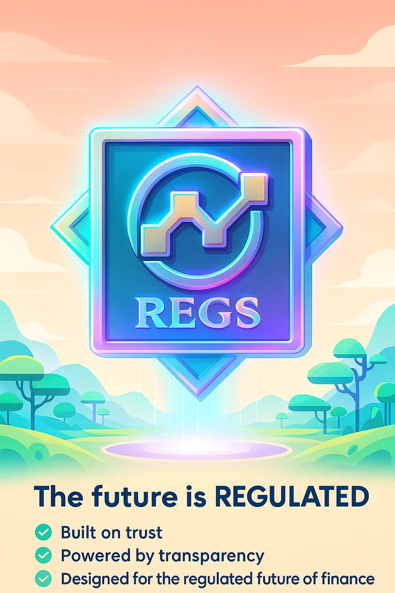 Asif Ansari🇵🇰 (@asifansari83683) on Twitter photo The future isn’t wild — it’s REGSulated.🌐✨
Bridging crypto and compliance with transparency,trust,and tech that scales
Join REGs Now
sidrastart.com/project/d7387a…
#GLNsGlobal #AirLand #REGsGlobol
#CryptoCompliance #FutureFinance #Web3 #earthquake #SidraFamily #sidra
<a href="/GLNsGlobal/">GLNs Global</a> The future isn’t wild — it’s REGSulated.🌐✨
Bridging crypto and compliance with transparency,trust,and tech that scales
Join REGs Now
sidrastart.com/project/d7387a…
#GLNsGlobal #AirLand #REGsGlobol
#CryptoCompliance #FutureFinance #Web3 #earthquake #SidraFamily #sidra
<a href="/GLNsGlobal/">GLNs Global</a>