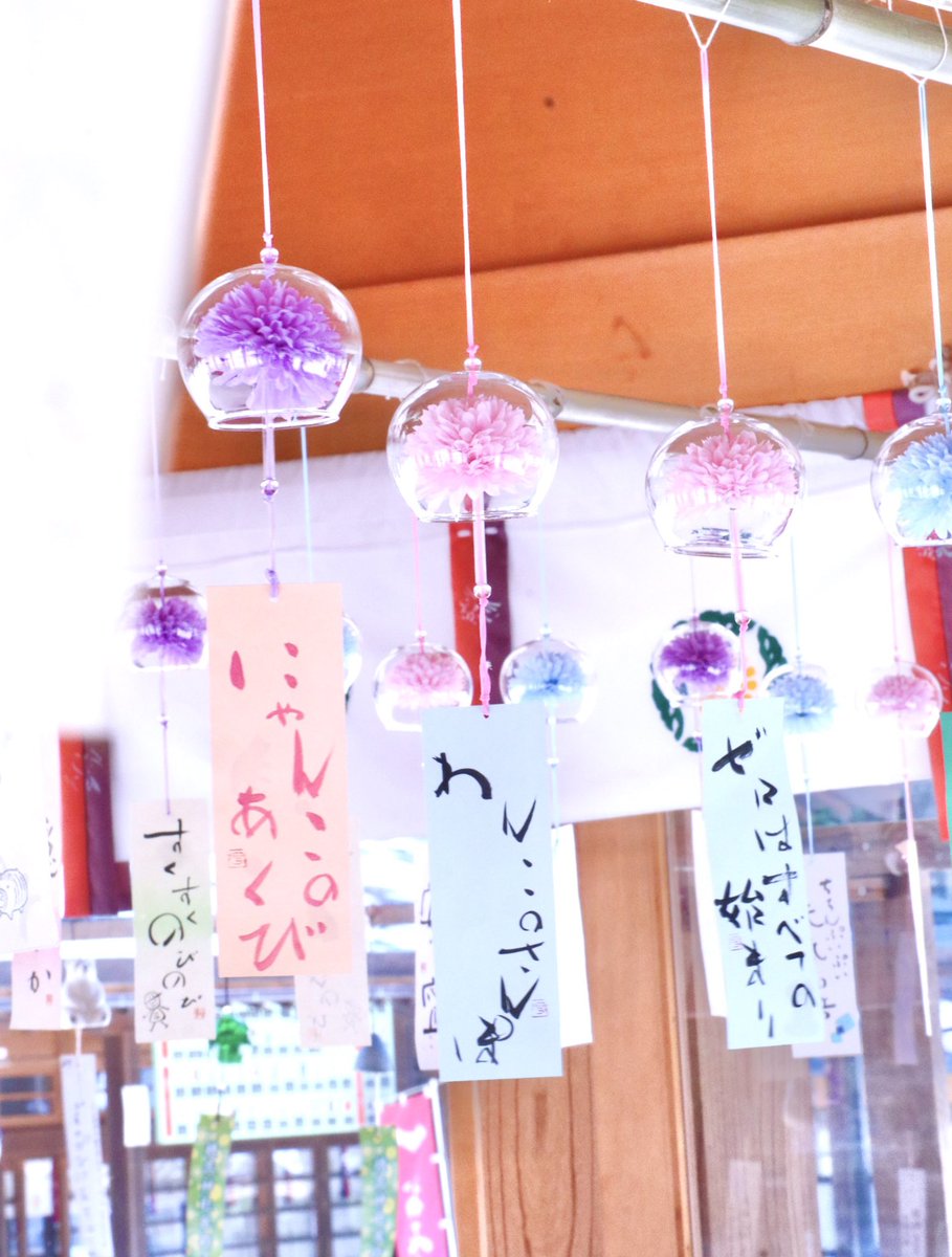 reality_nireco's tweet photo. 涼をお届け🎐 https://t.co/Z1sno5Wzc7